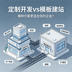 日喀则建站-定制开发vs模板建站：哪种方案更适合你的企业？