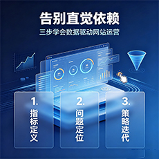 桑珠孜建站-告别直觉依赖：三步学会数据驱动网站运营